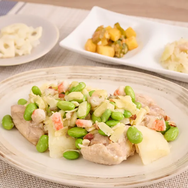 爽やかシソベーゼのチキンポテト