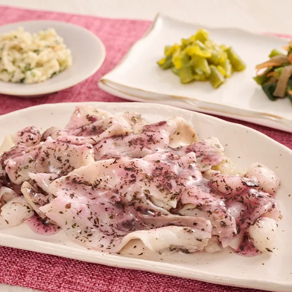 豚バラ肉の爽やか梅仕立て