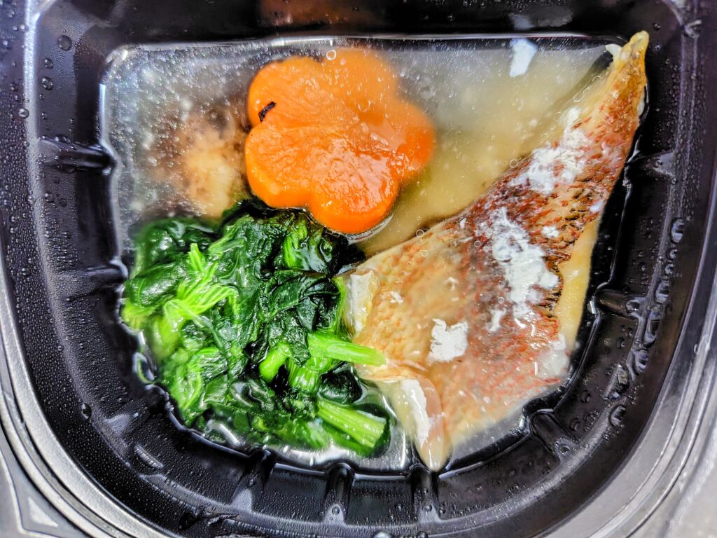 食楽膳主菜：赤魚の煮付け