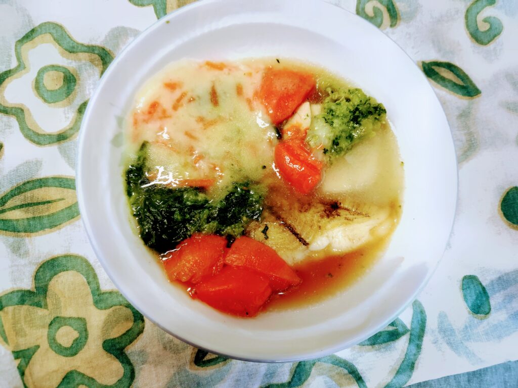 食のそよ風、優しい食感、カレイの煮付け