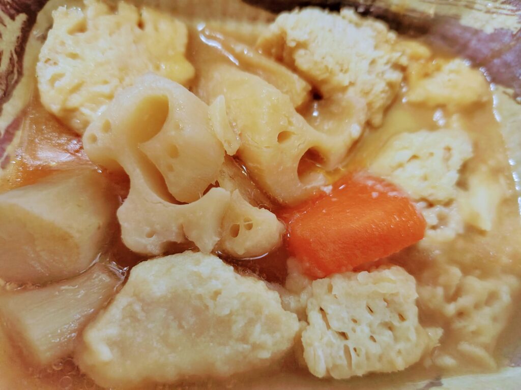 食楽膳ソフト、主菜:筑前煮
