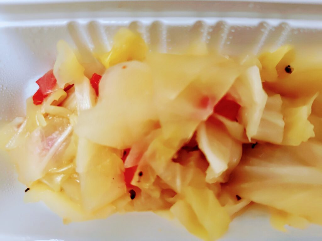 ウエルネス、栄養バランス食、牛肉のチャプチェ風、副菜:チョレギサラダ