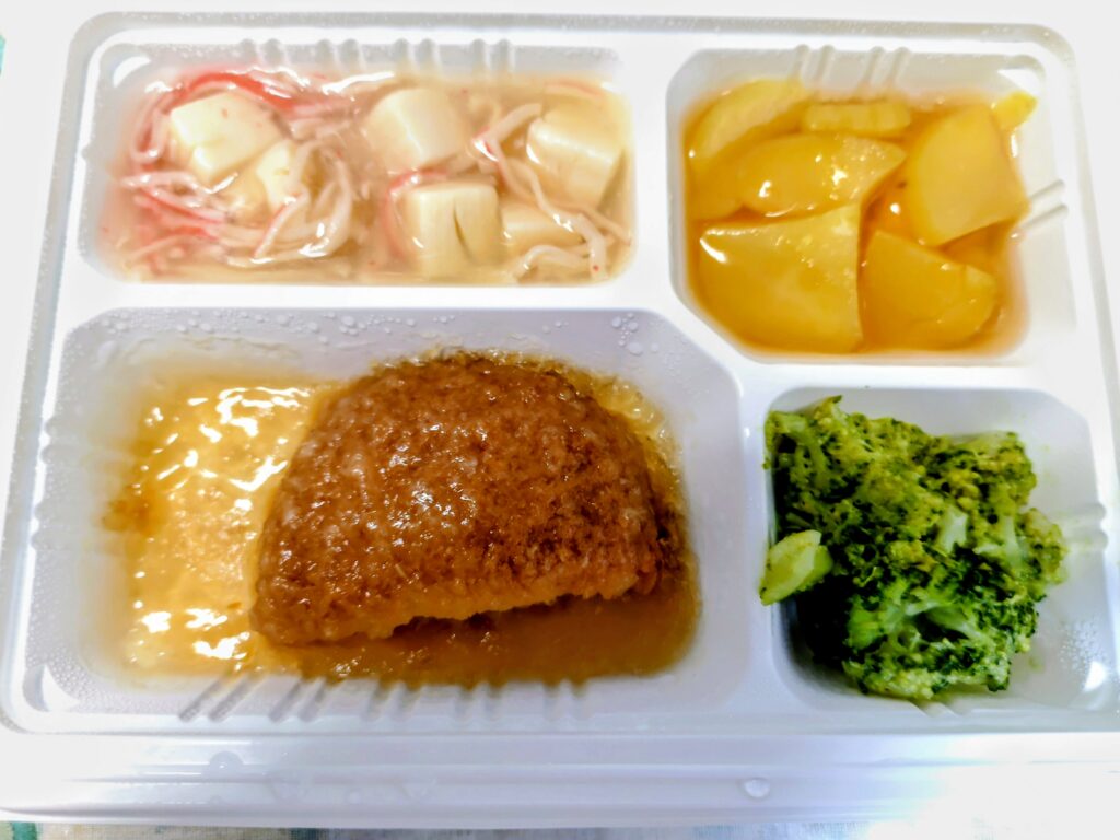 かなりやわらか食、トンカツみぞれ餡
